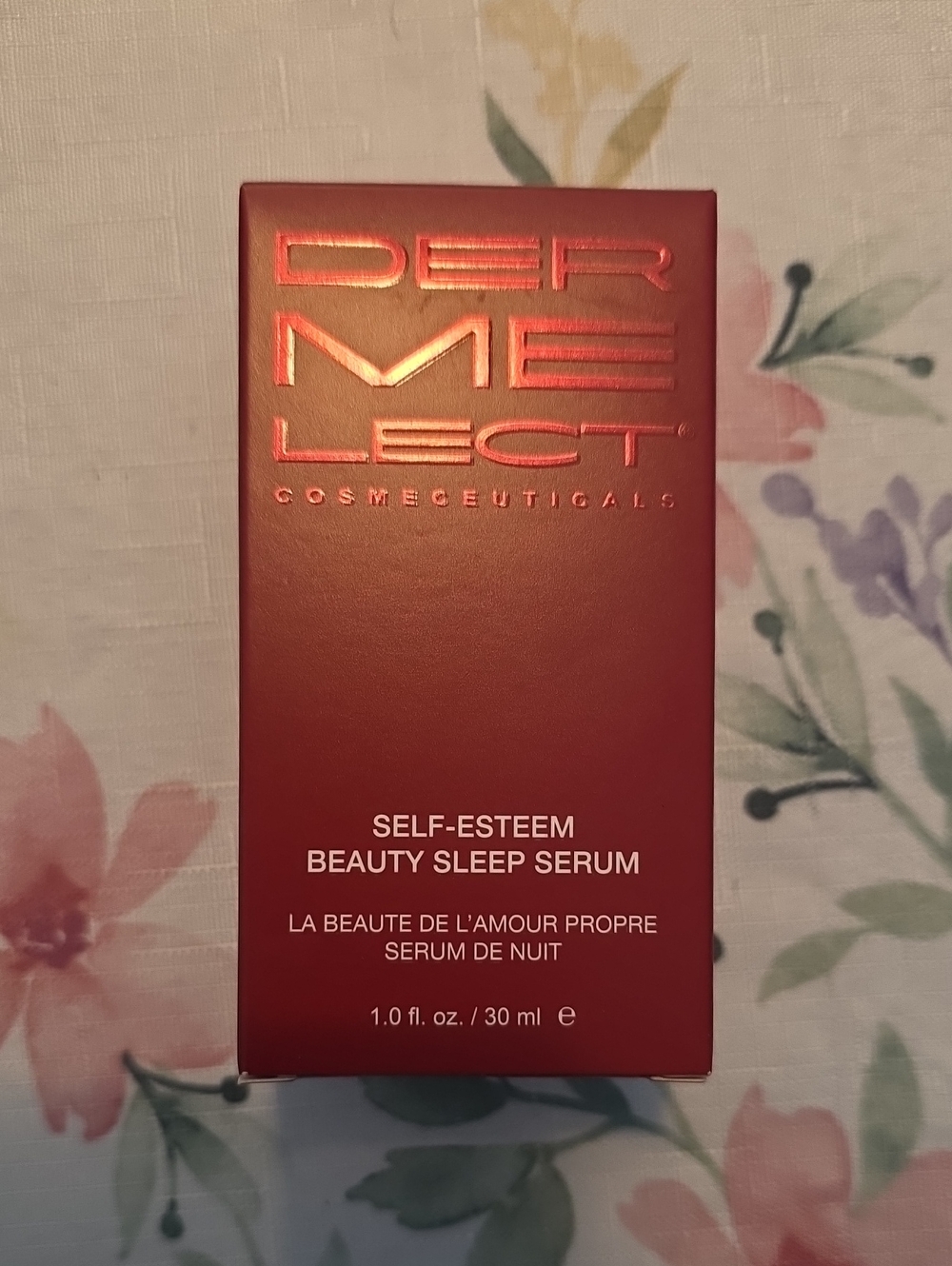 Dermelect Self-Esteem Beauty Sleep Serum — Red Nighttime Renewal